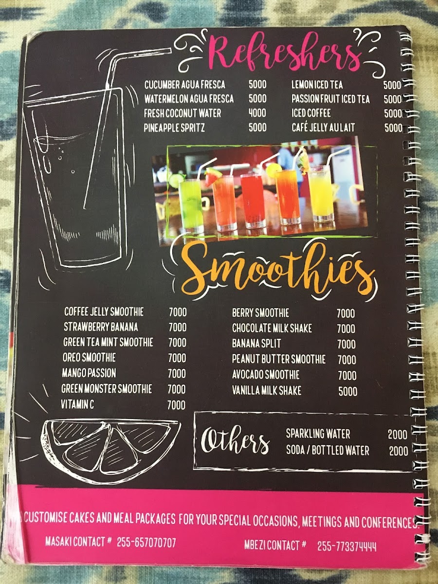 Menu Kahawa Cafe Arusha-2