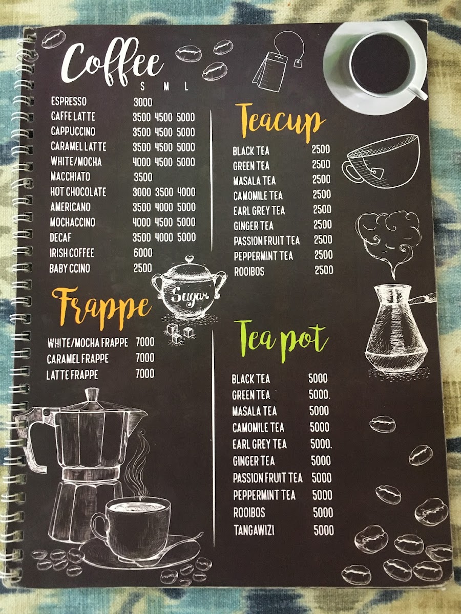 Menu Kahawa Cafe Arusha-7